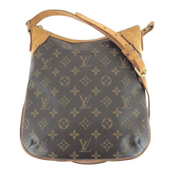 LOUIS VUITTON Brown Monogram Leather Shoulder Bag - Picture 1 of 10